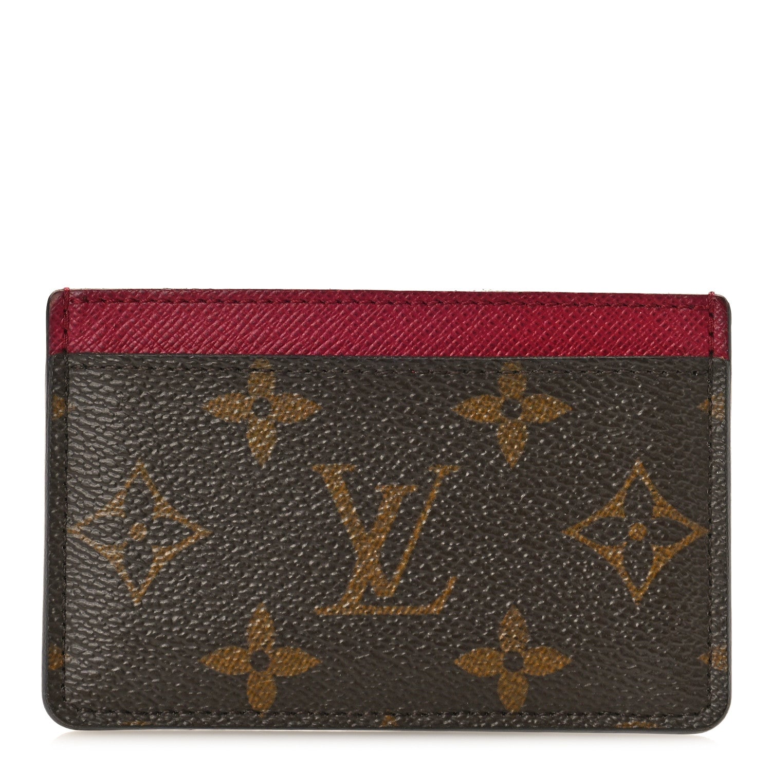 Louis Vuitton Monogram Card Holder Fuchsia 1 of 8