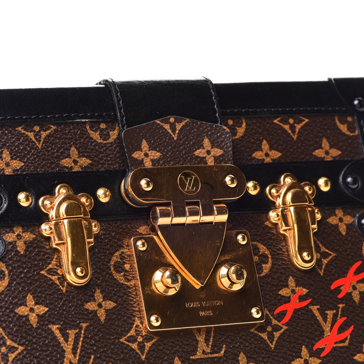 Monogram Petite Malle Black