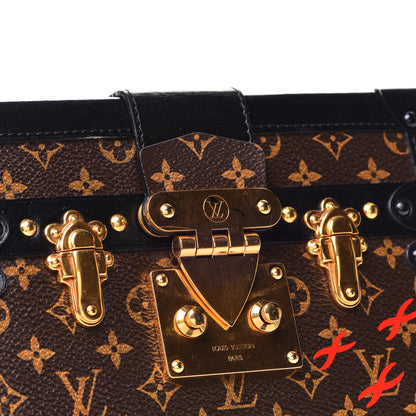 Louis Vuitton Monogram Petite Malle Black 14 of 18