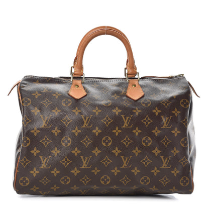 Louis Vuitton Monogram Speedy 35 1 of 17