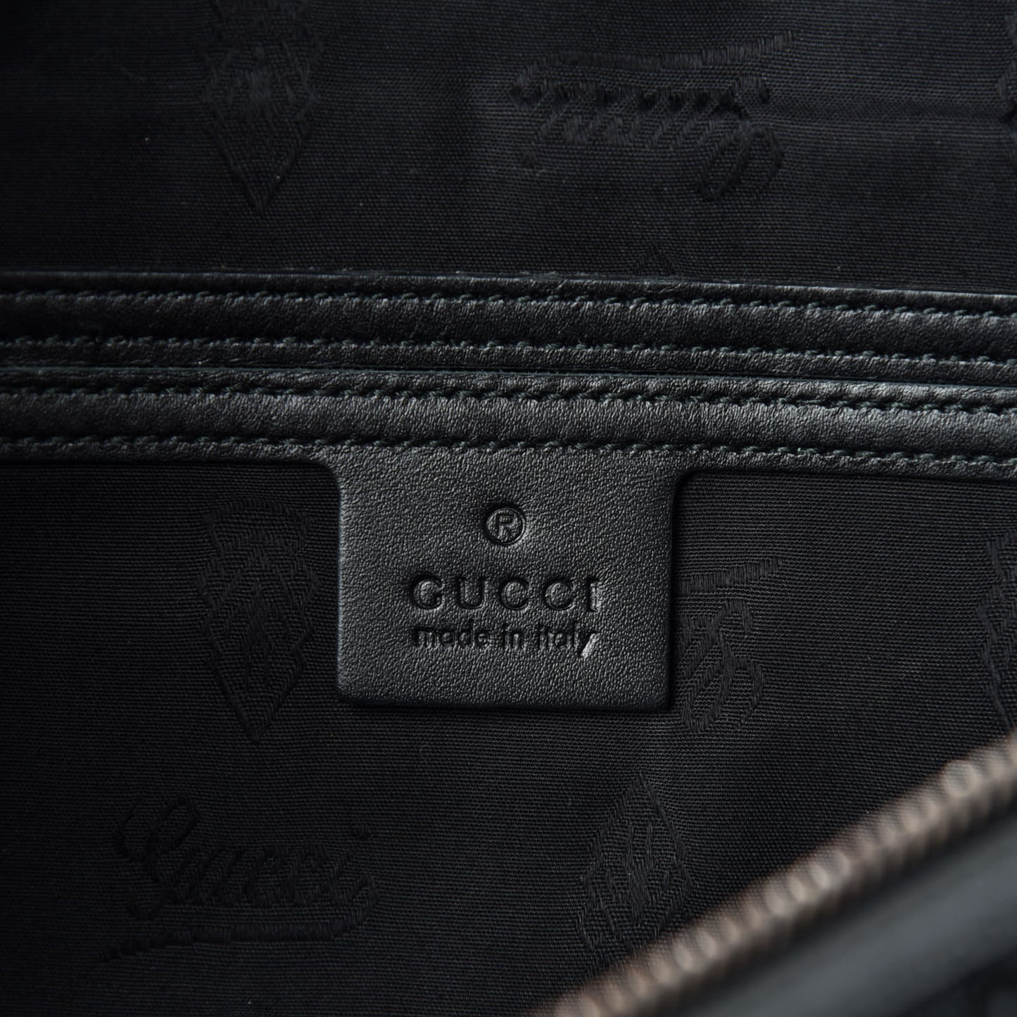 Imprime Monogram Belt Bag Black