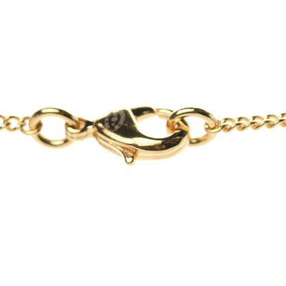 Chanel Metal CC Paris Button Necklace Gold 5 of 6