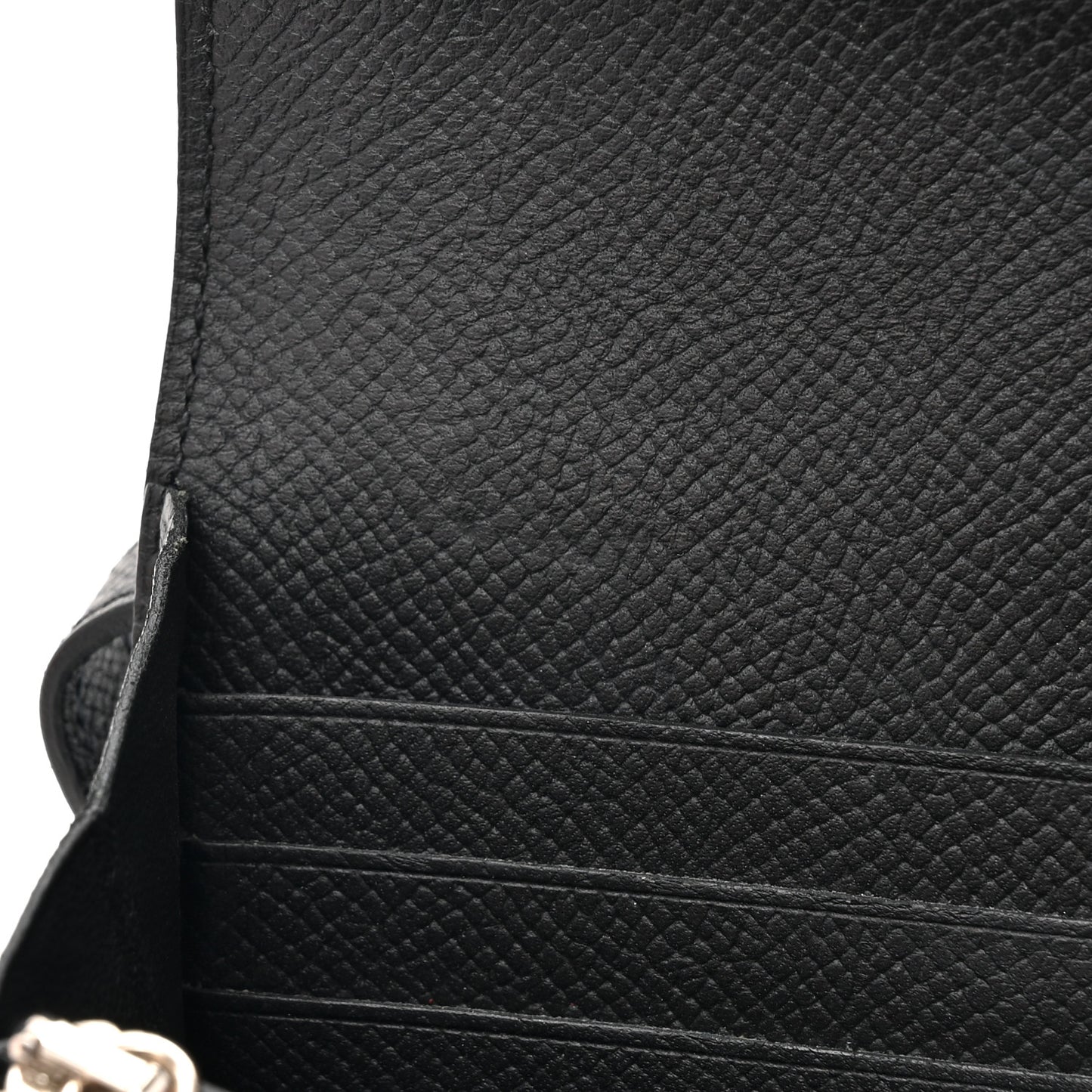Epsom Kelly Longue Wallet Black