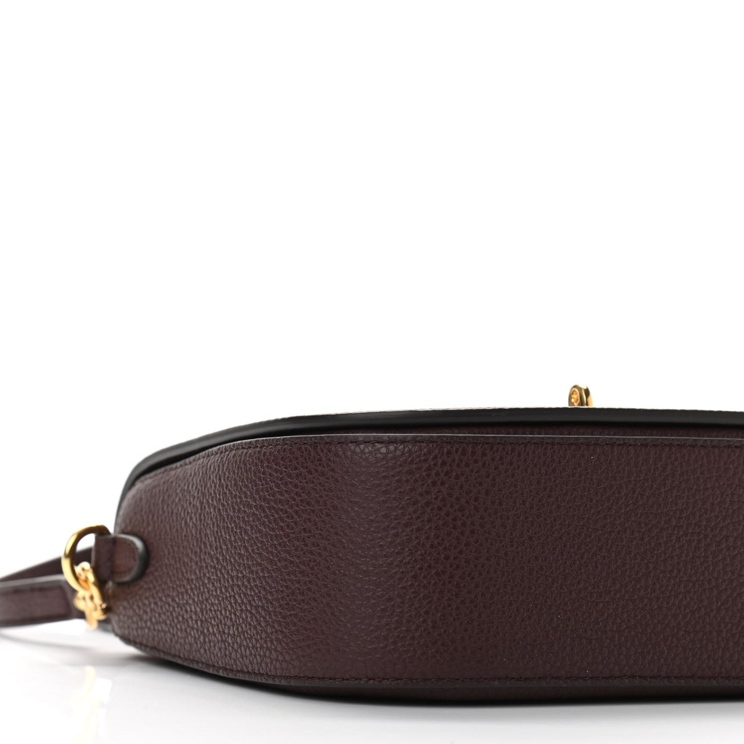 Classic Grained Calfskin Small Darley Satchel Oxblood