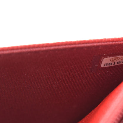 Chanel Caviar Quilted Vintage Mademoiselle Wallet On Chain WOC Red 10 of 12