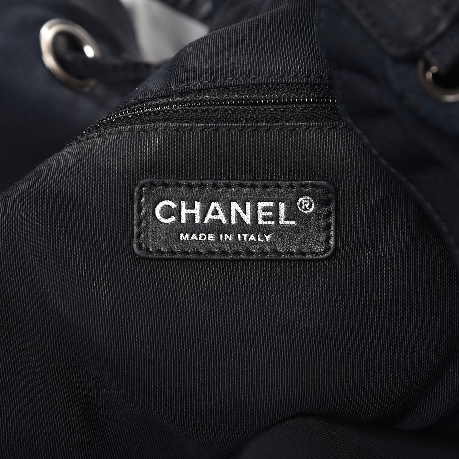 Chanel Vinyl Large Stretch Spirit Cabas Black 6 of 14