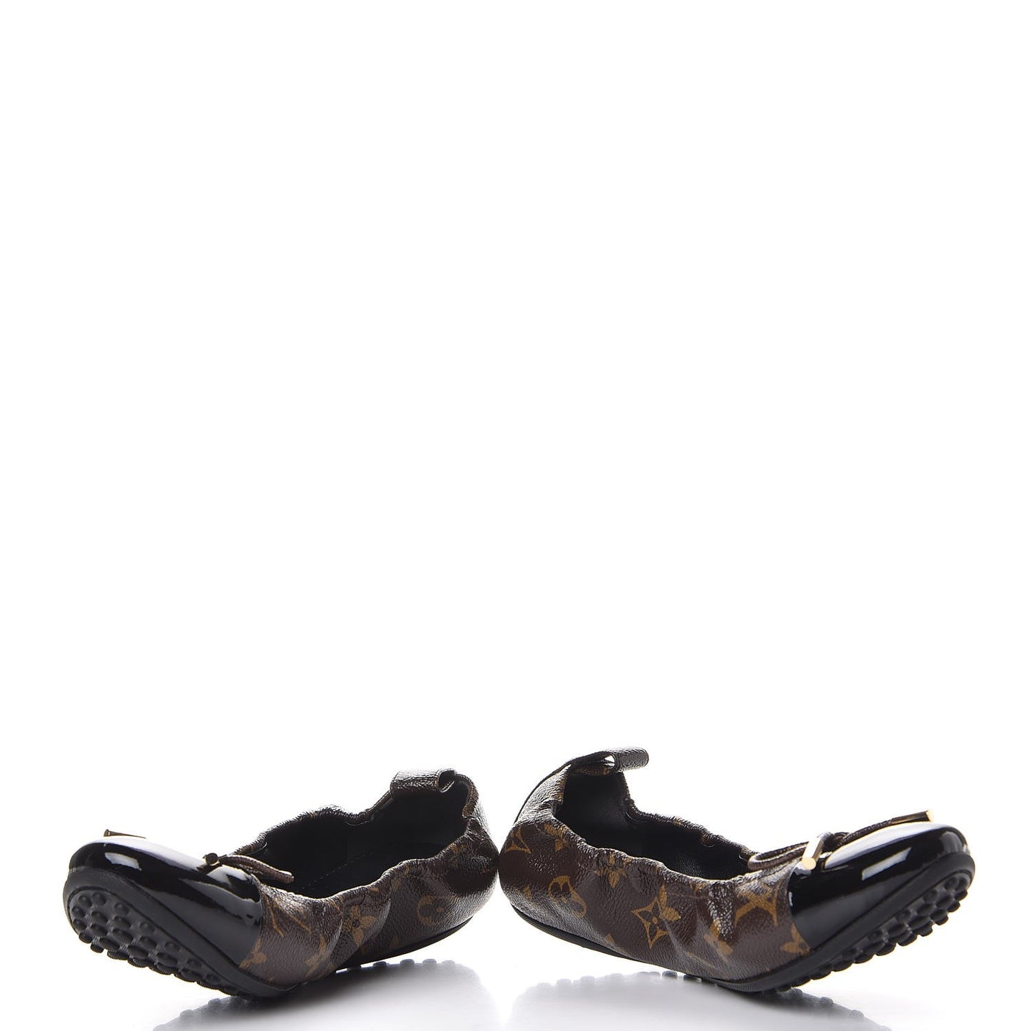 Monogram Flirty Ballerina Flats 37.5 Black