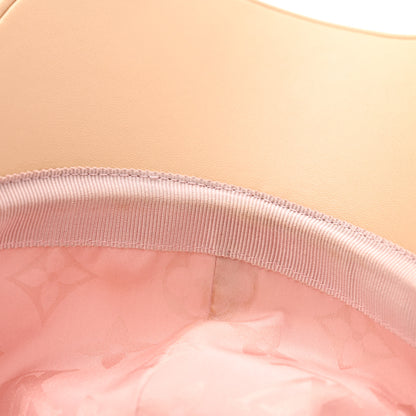 Louis Vuitton Polyester Silk Monogram LV Get Ready Cap M Pink 10 of 11