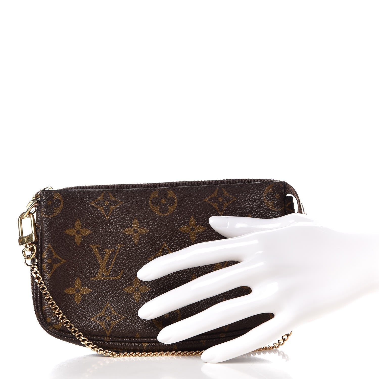 Louis Vuitton Monogram Mini Pochette Accessories 2 of 10