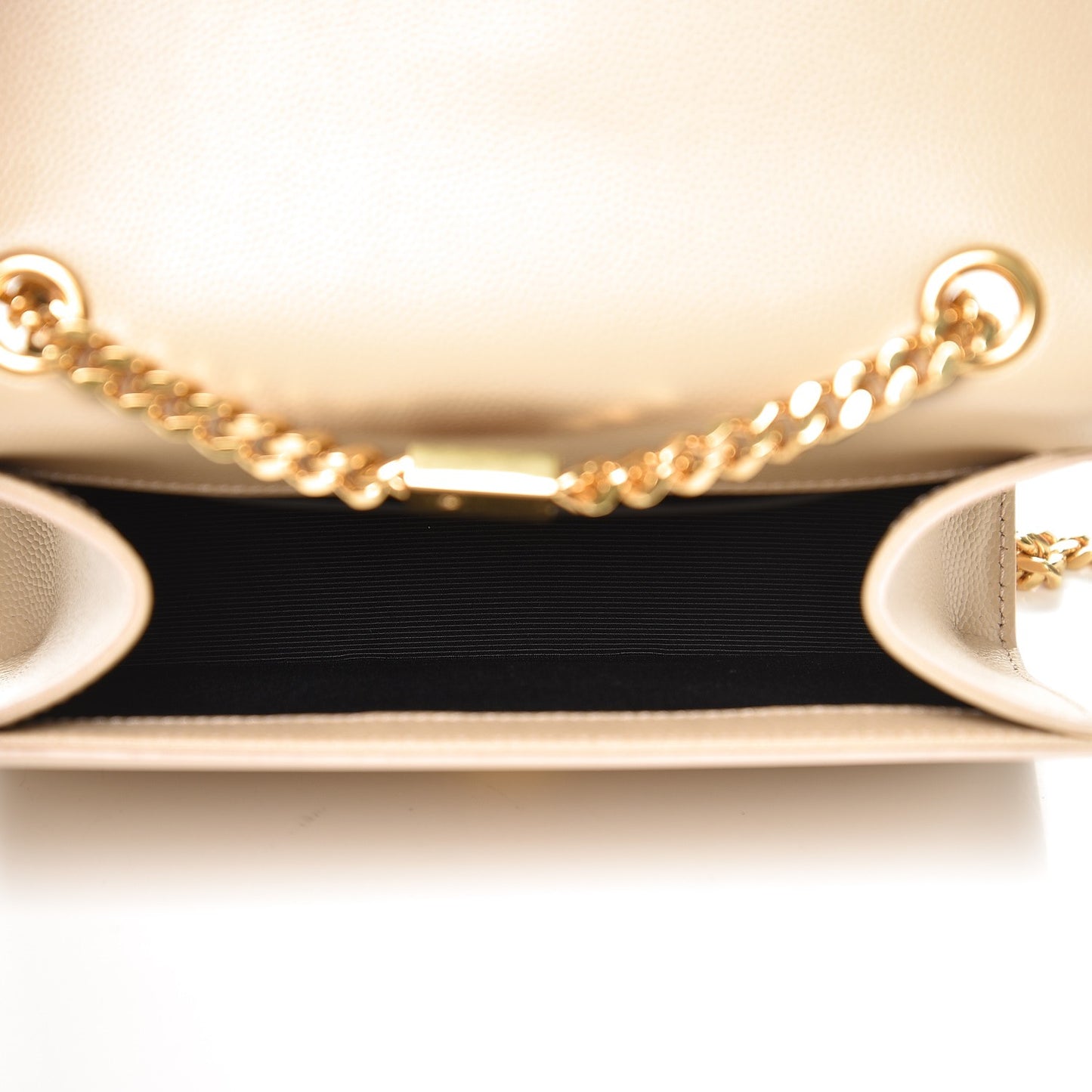 Grain De Poudre Small Monogram Kate Satchel Nude Powder