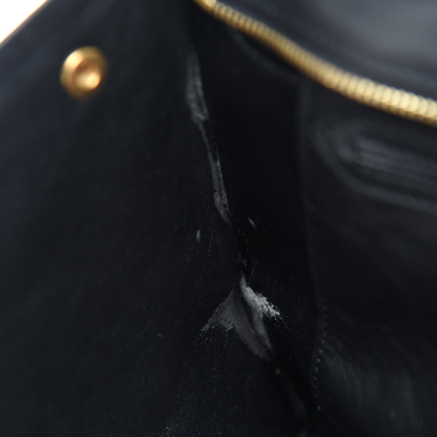 Smooth Calfskin Denim Medium Trapeze Blue