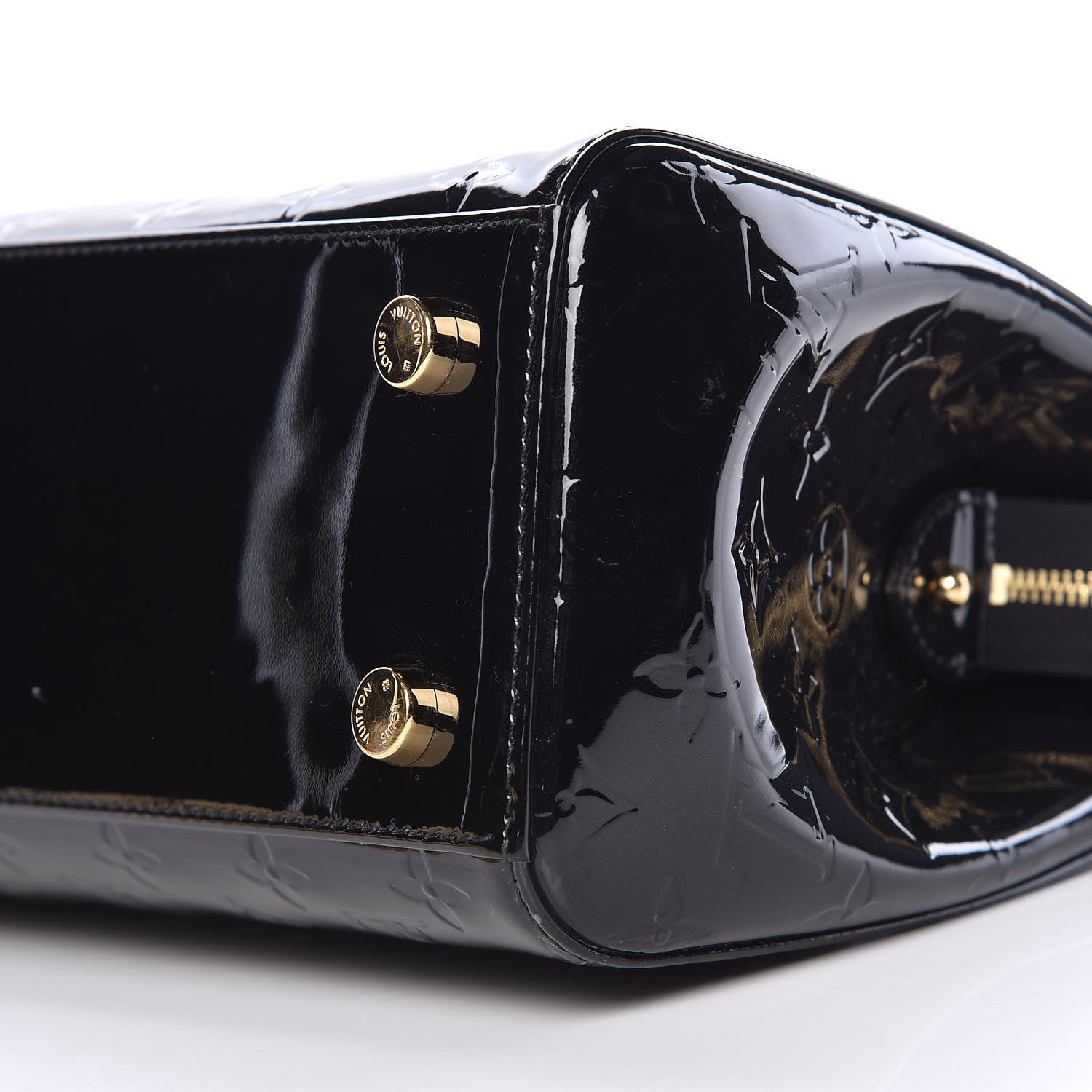 Louis Vuitton Vernis Brea MM Black 7 of 13