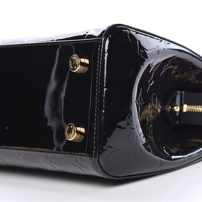 Louis Vuitton Vernis Brea MM Black 7 of 13