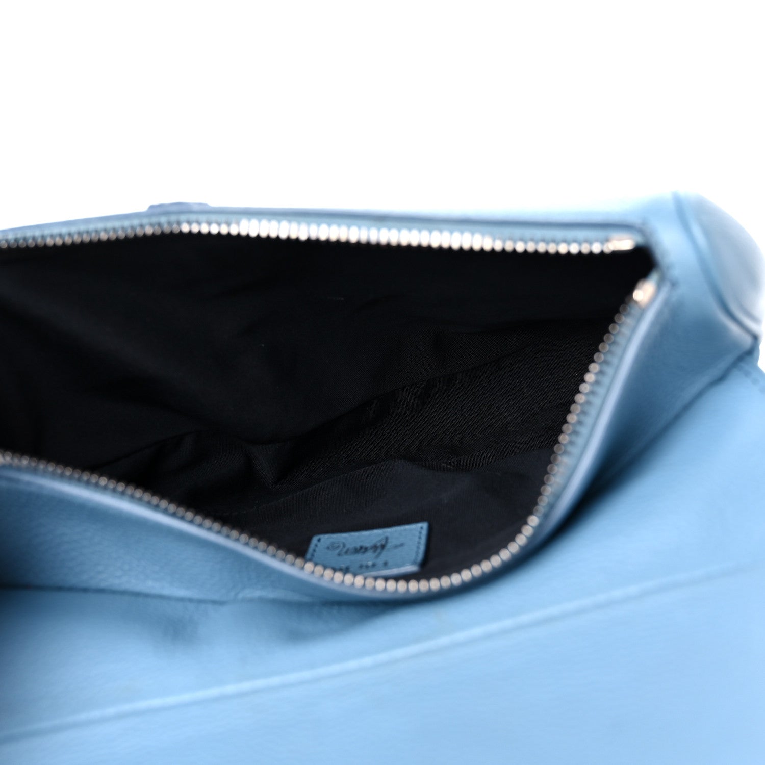 Christian Dior X SHAWN STUSSY Grained Calfskin Saddle Bag Blue 11 of 21
