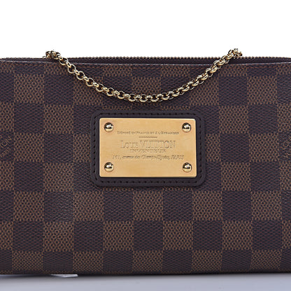Louis Vuitton Damier Ebene Eva Clutch 8 of 10