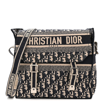 Christian Dior Oblique Medium Diorcamp Messenger Blue 1 of 10