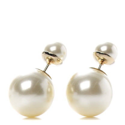 Christian Dior Pearl Mise En Dior Tribal Earrings 1 of 3