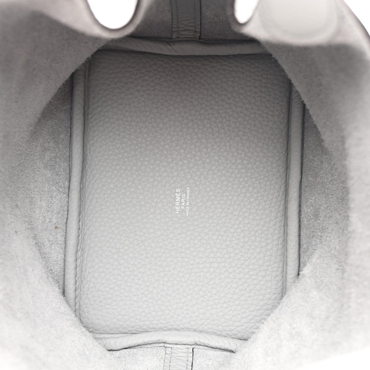 Hermes Taurillon Clemence Picotin Lock 18 PM Bleu Glacier 5 of 11