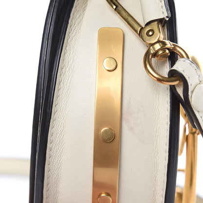 Chloe Calfskin Small Nile Bracelet Minaudiere Bag Off White 10 of 12