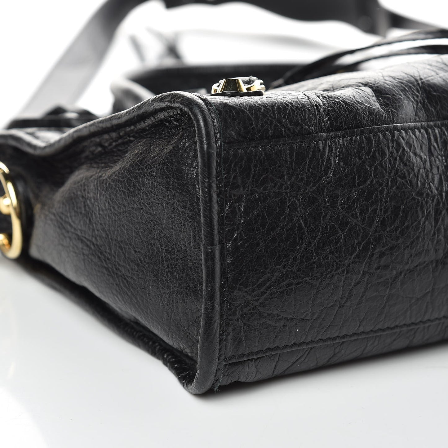 Agneau Classic Gold Hardware S City Black