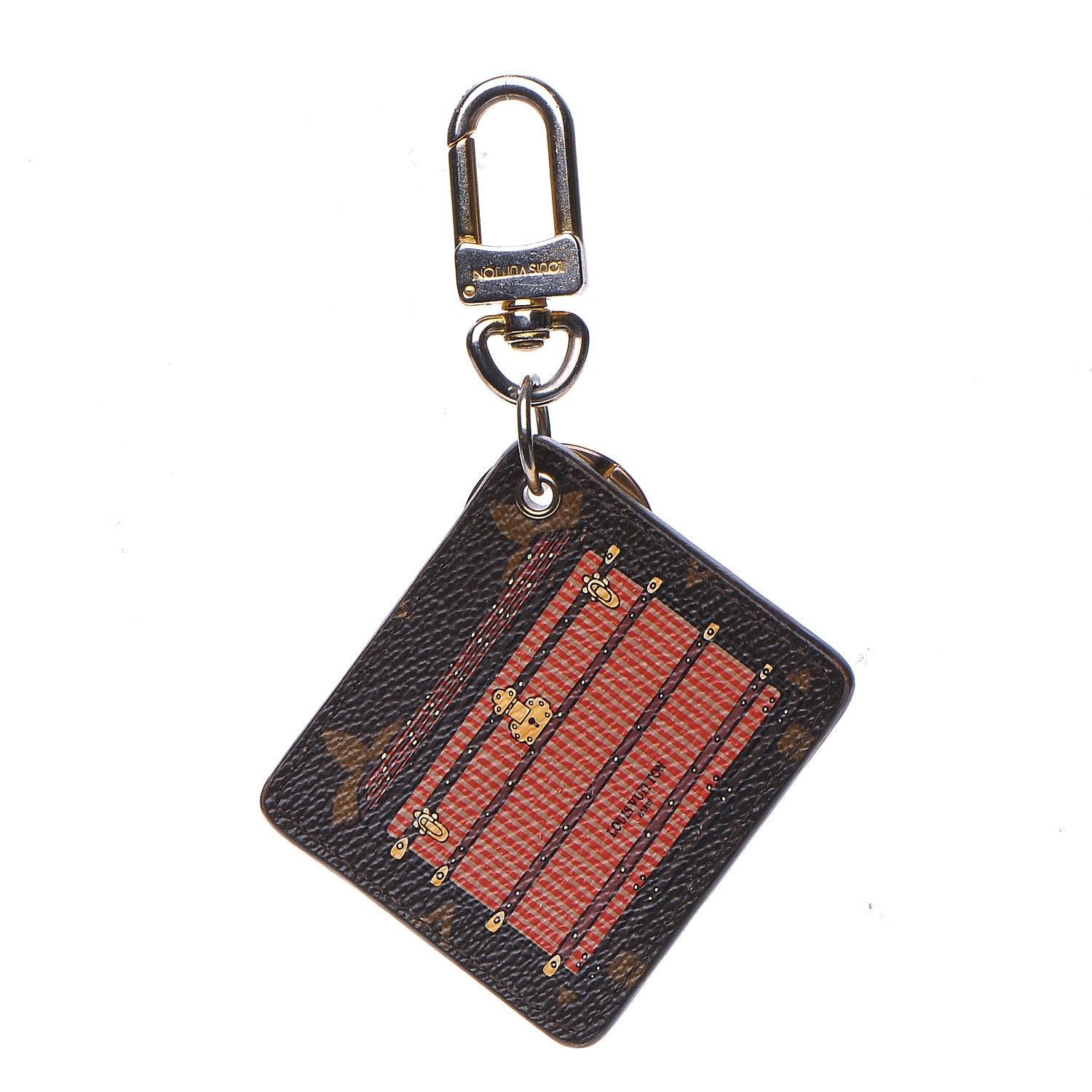 Louis Vuitton Monogram Trunks and Locks Bag Charm 1 of 6