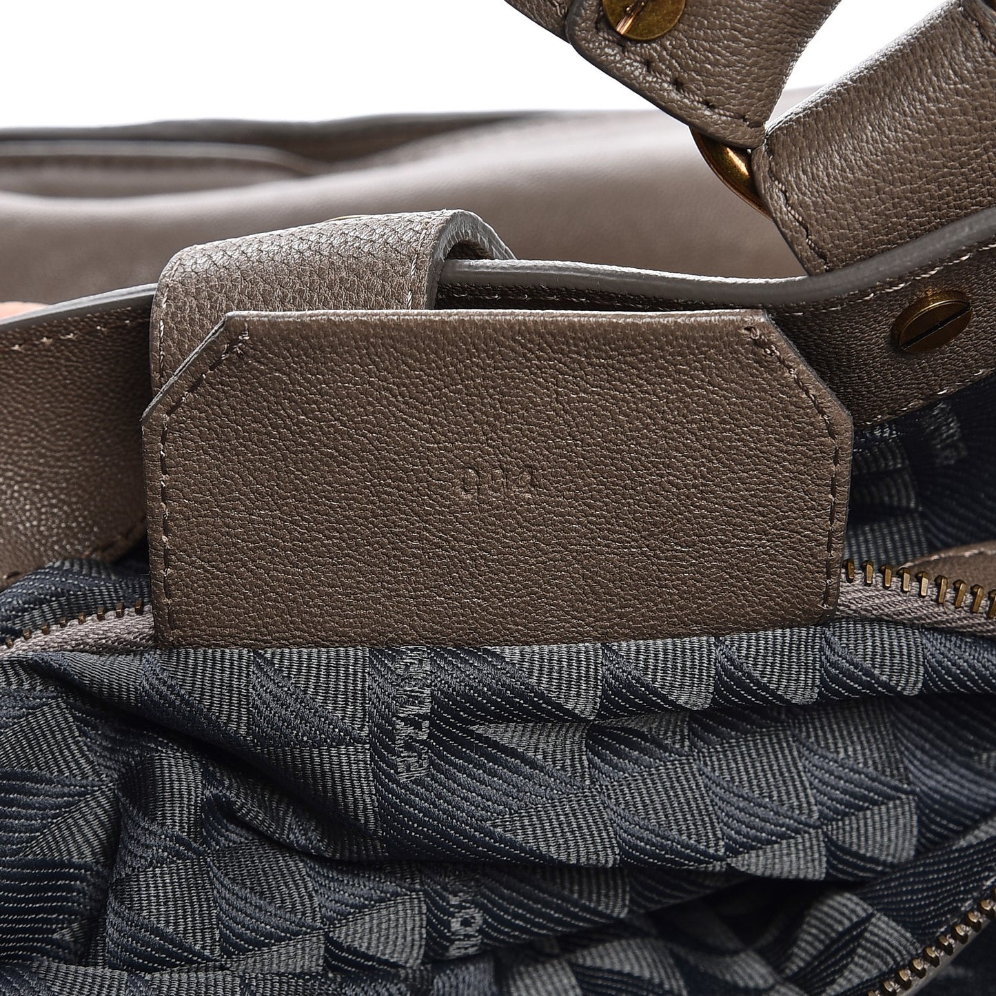 Lambskin PS1 Tote Smoke