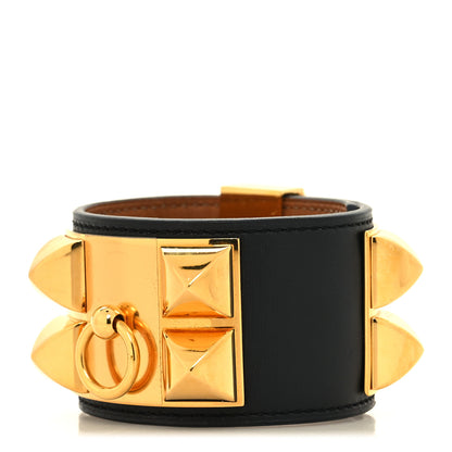 Hermes Box Collier de Chien CDC Bracelet S Black 1 of 6