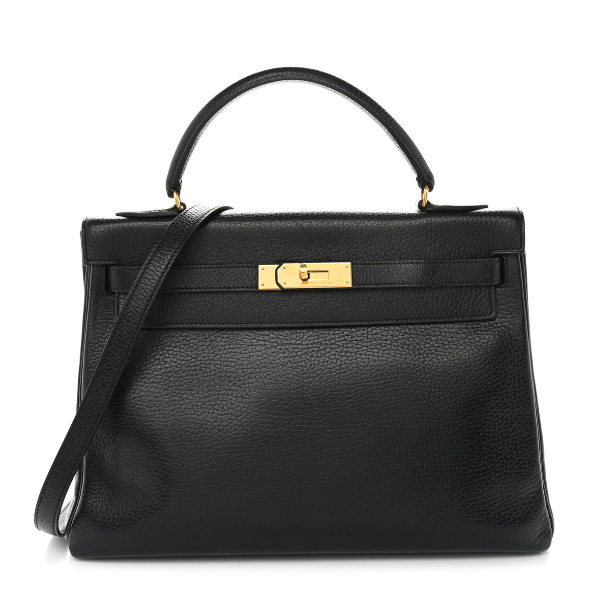 Hermes Ardennes Kelly Retourne 32 Black 1 of 15