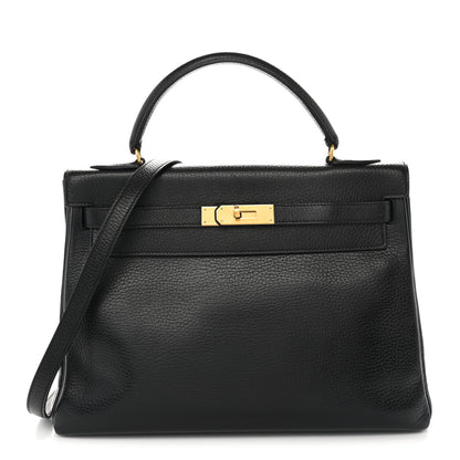 Hermes Ardennes Kelly Retourne 32 Black 1 of 15