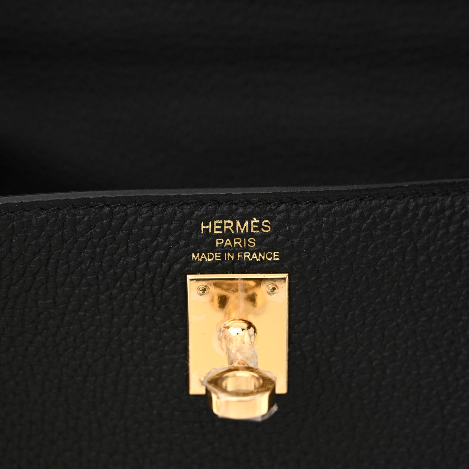 Hermes Togo Kelly Retourne 25 Black 6 of 11