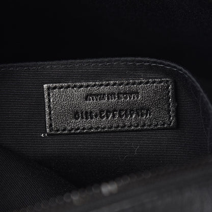 Saint Laurent Lambskin Monogram Lou Camera Bag Black 7 of 10