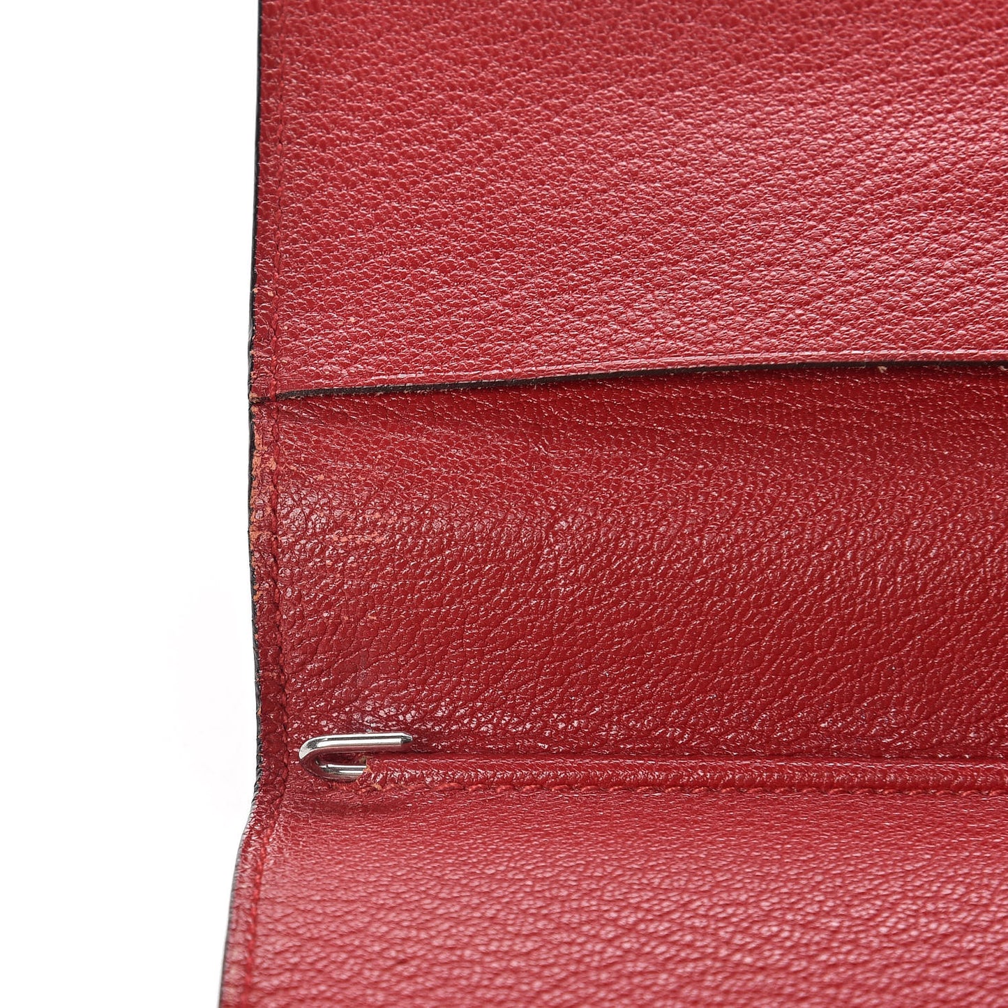 Chevre Mysore Bi-Color Grand Modele Agenda Cover Rouge H Rouge Casaque