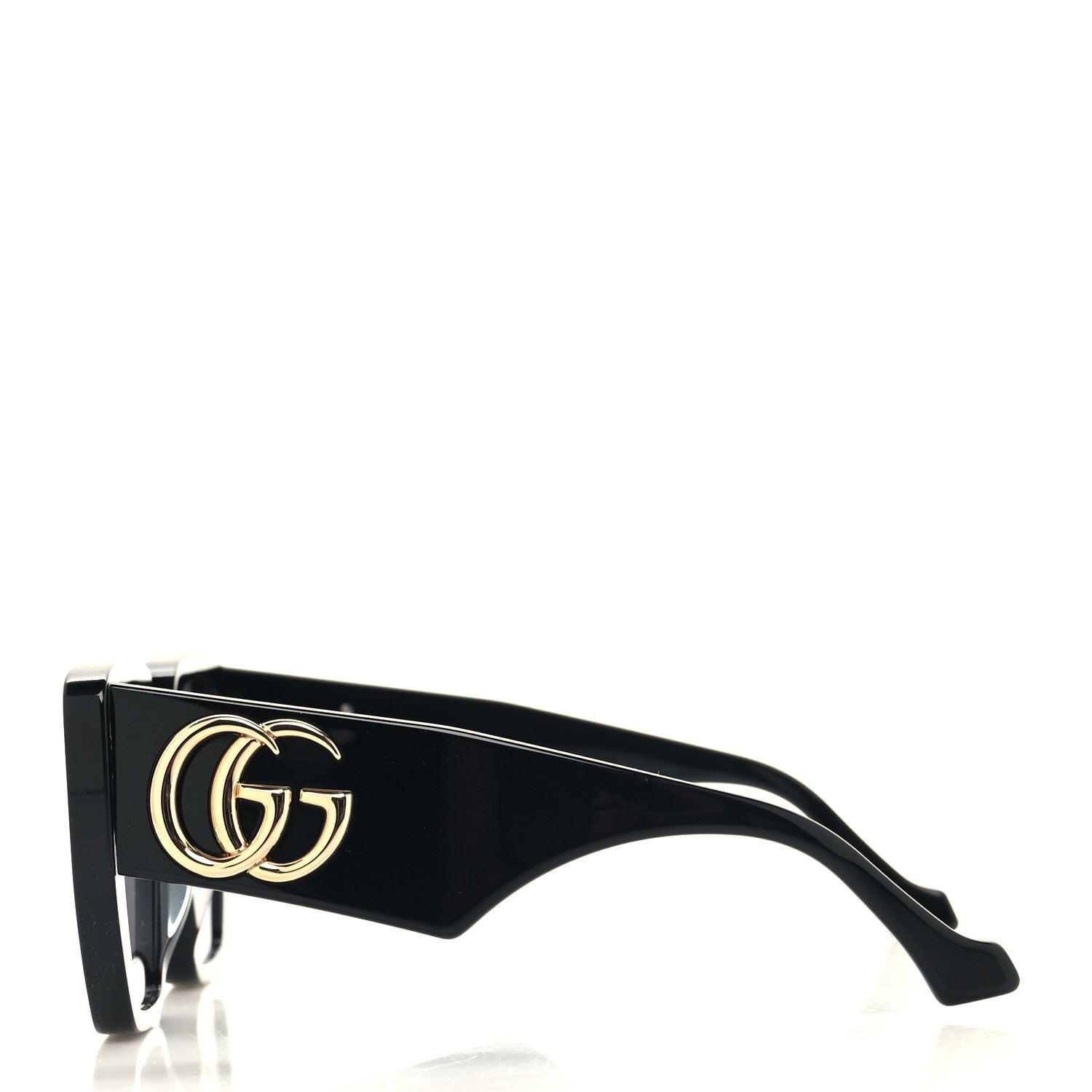 Gucci Acetate Square Frame Sunglasses GG0956S Black 4 of 8