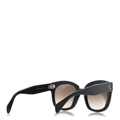Celine New Audrey Sunglasses CL 41805/S Black 4 of 7