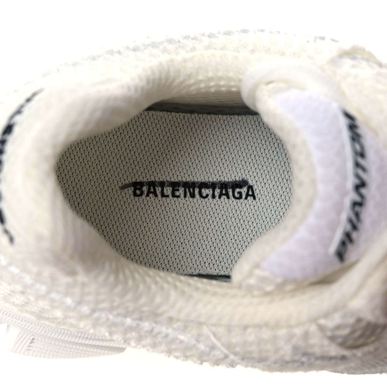 Balenciaga Fabric Mesh Womens Phantom Sneakers 35 White 7 of 11