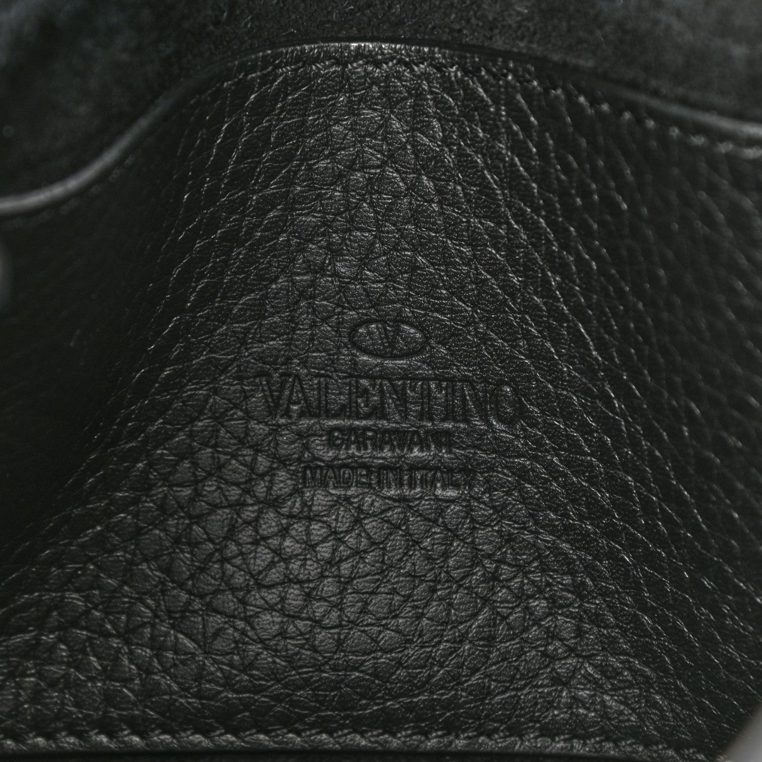 Valentino Garavani Pebbled Calfskin Medium Rockstud Flip Lock Crossbody Bag Black 6 of 7