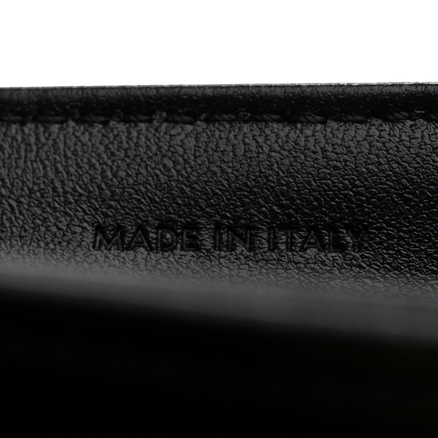 Celine Shiny Calfskin Medium Triomphe Black 8 of 11