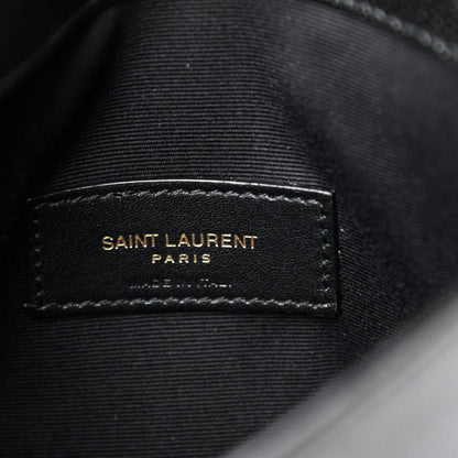 Saint Laurent Grain De Poudre Uptown Baby Pouch Black 6 of 6