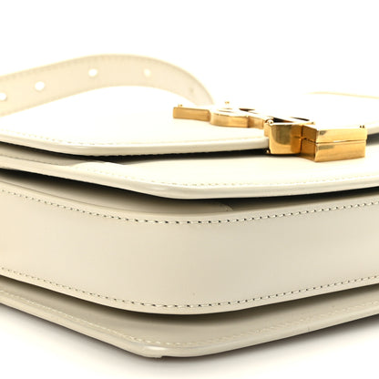 Saint Laurent Smooth Calfskin Small Solferino Satchel Ivory 7 of 8