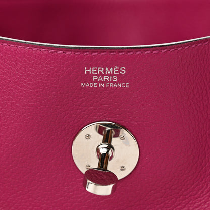 Hermes Evercolor Lindy 30 Rose Pourpre 6 of 13