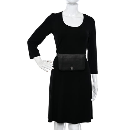 Hermes Togo Dogon Wallet Waist Pouch Black 11 of 11