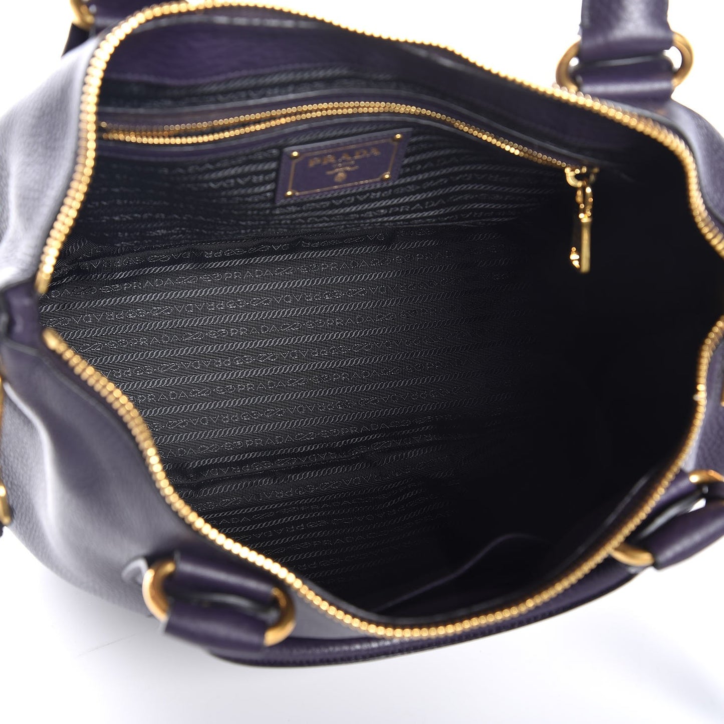 Vitello Daino Tote Melanzana