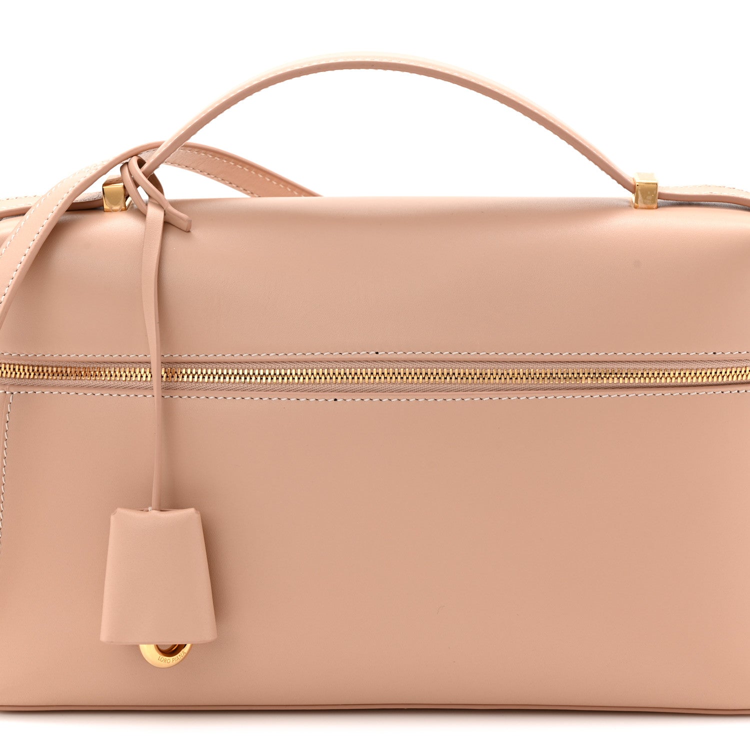 Loro Piana Smooth Calfskin Extra Bag L27 Feather Pink 7 of 10