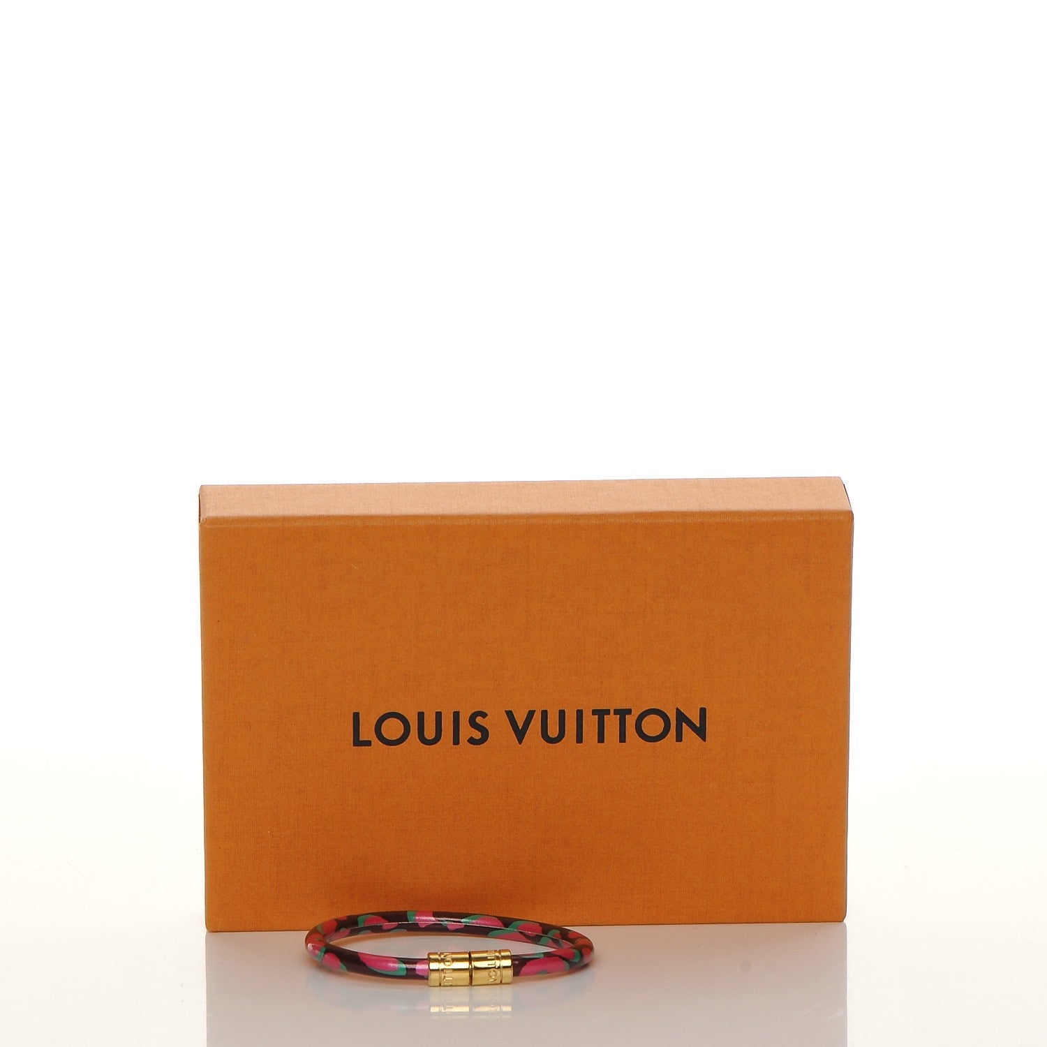 Louis Vuitton Stephen Sprouse Keep It Bracelet 17 Rouge Fauviste 5 of 5