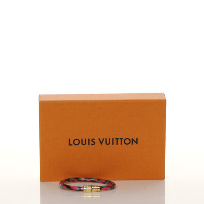 Louis Vuitton Stephen Sprouse Keep It Bracelet 17 Rouge Fauviste 5 of 5