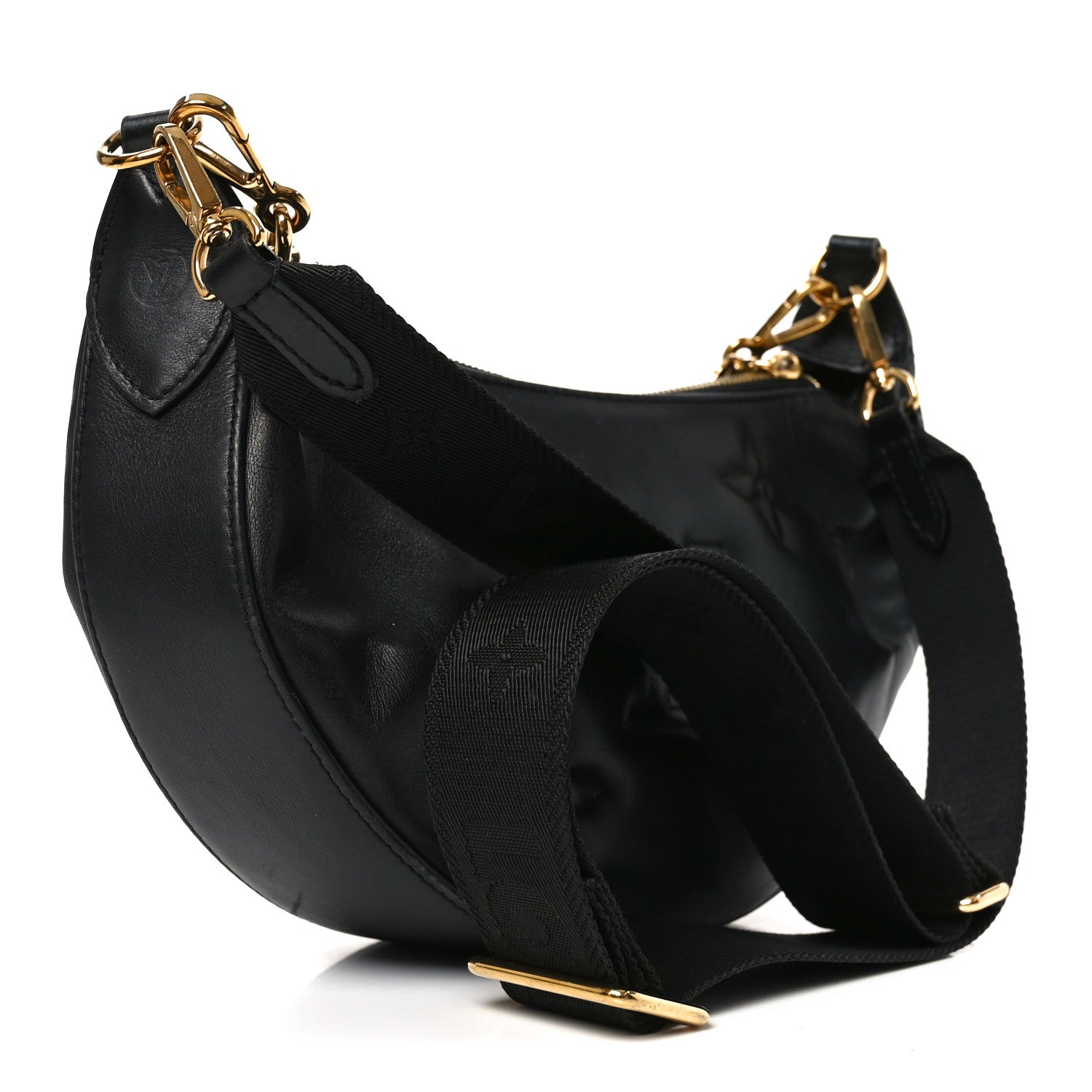 Louis Vuitton Calfskin Bubblegram Over The Moon Black 2 of 8