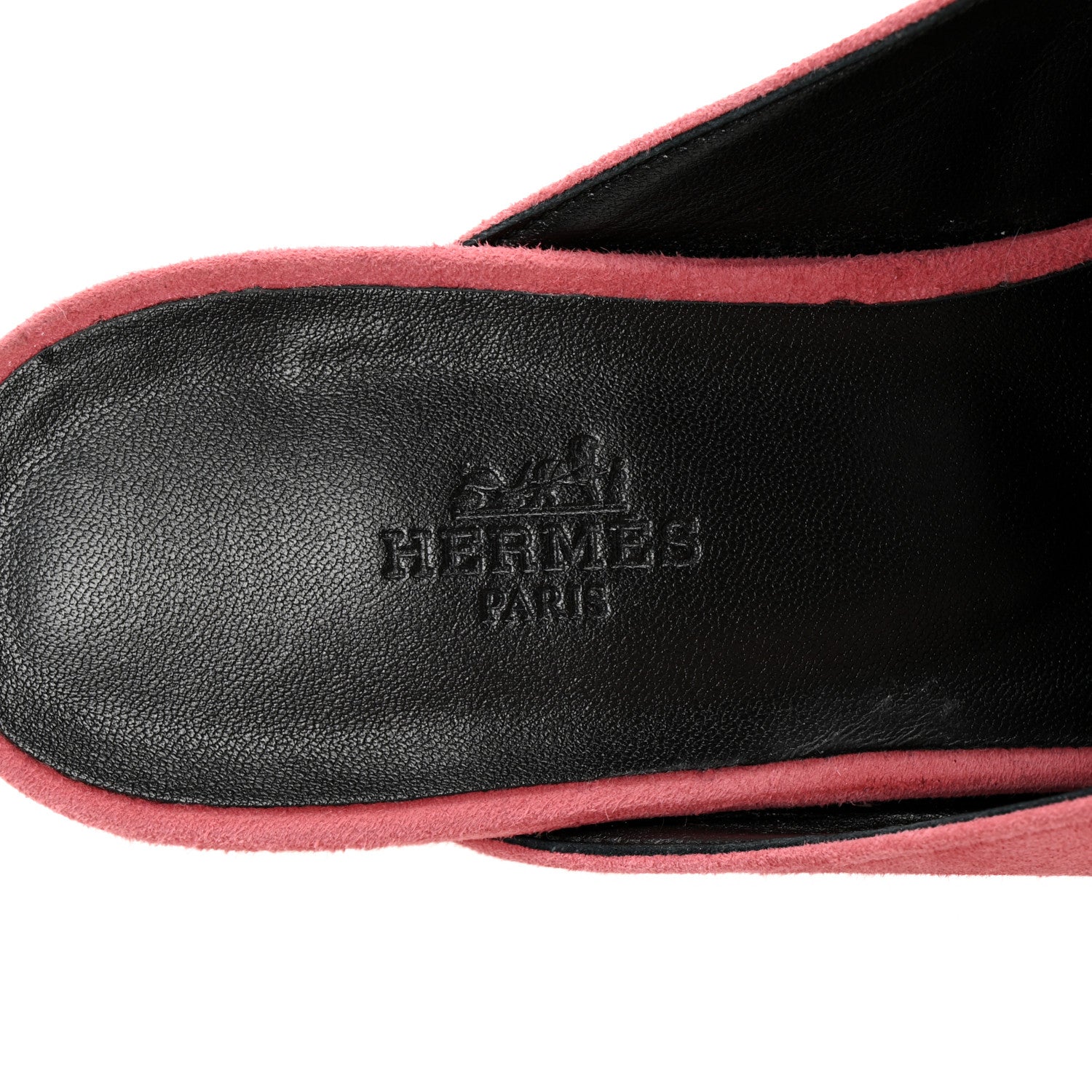 Hermes Suede Goatskin Oz Mules 38 Rose De Venise 8 of 10