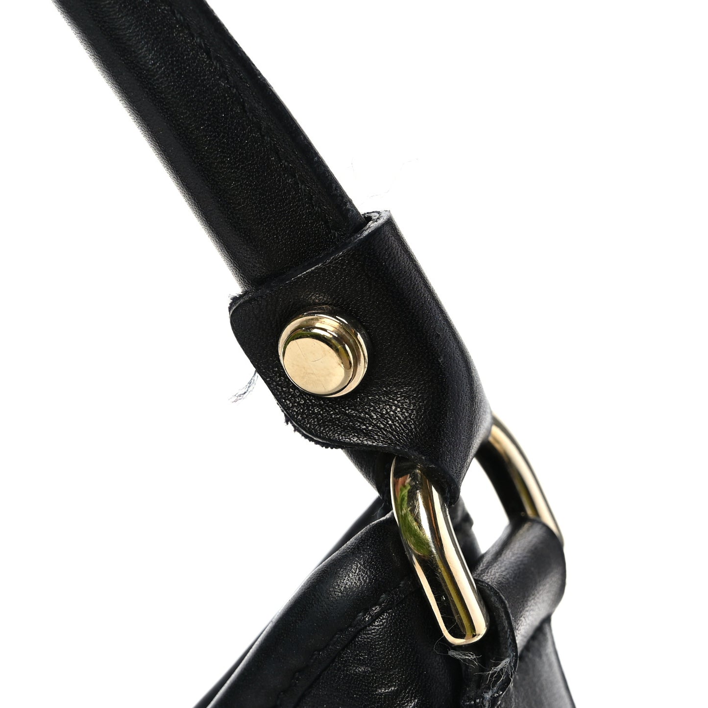 Guccissima Medium Abbey D Ring Hobo Black