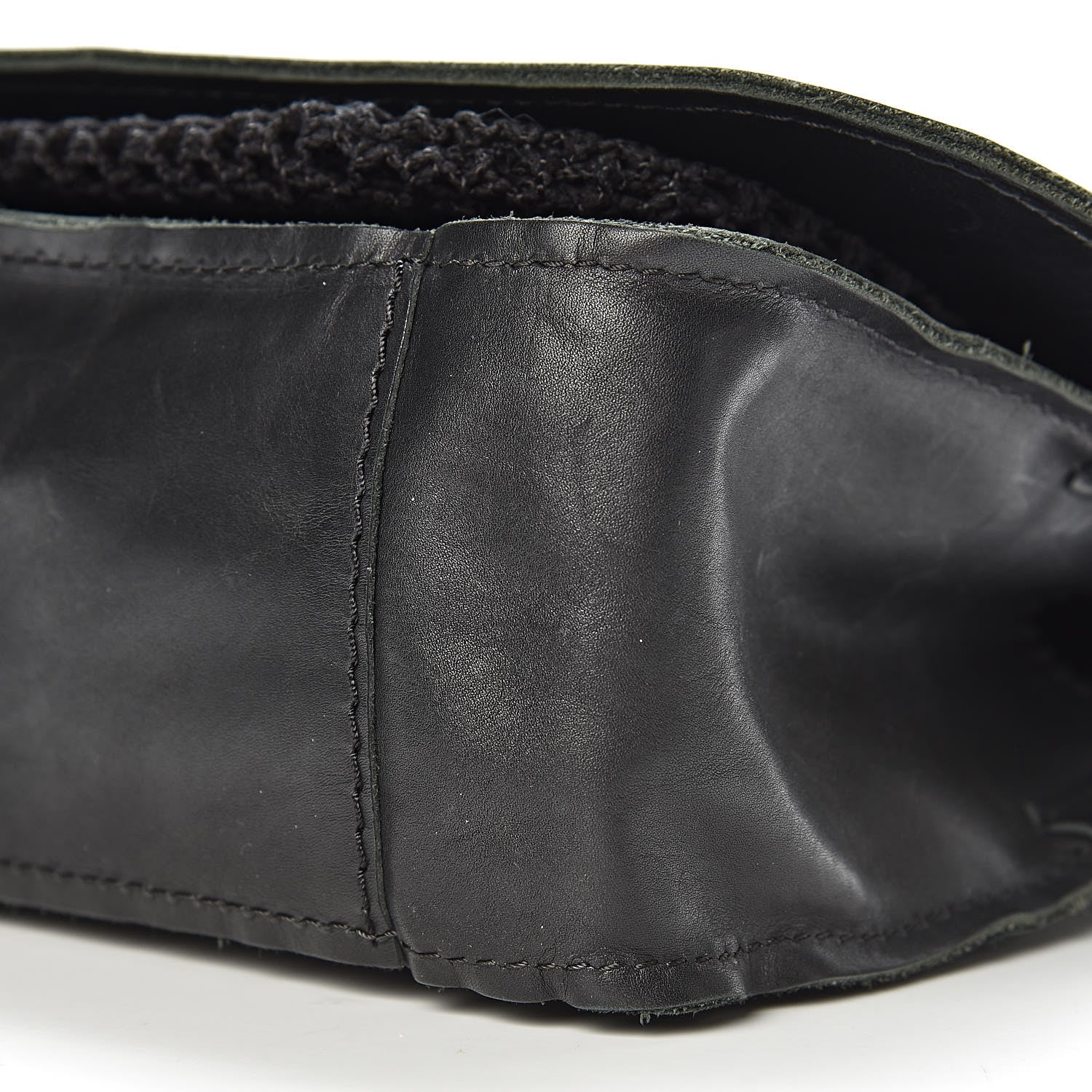 Chanel Calfskin Stitched Small Highlander Messenger Black 17 of 20