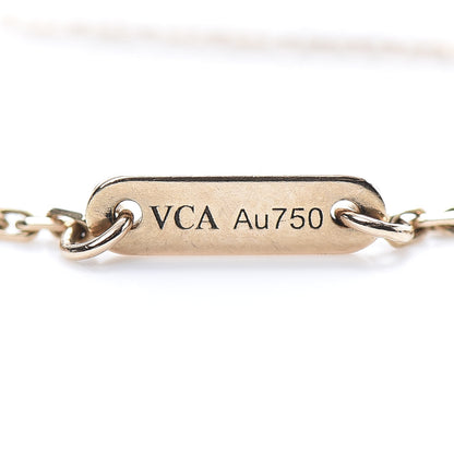 Van Cleef & Arpels 18K Rose Gold Carnelian Sweet Alhambra Bracelet 4 of 6